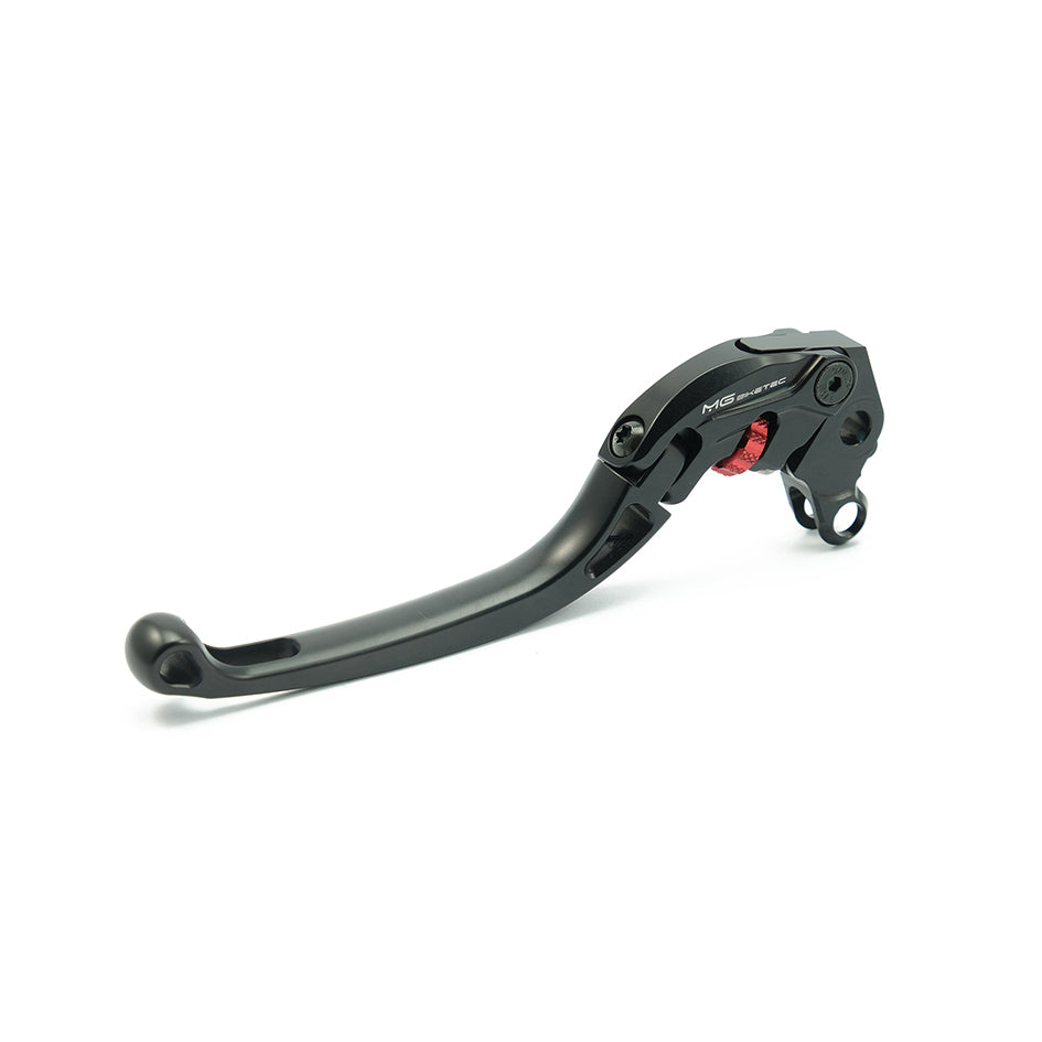 MG Biketec ClubSport Clutch Lever, long - black with Red adjuster (4232-656505)