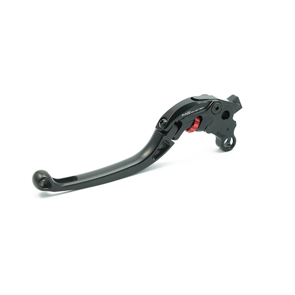 MG Biketec ClubSport Clutch Lever, long - black with Red adjuster (4232-857007)