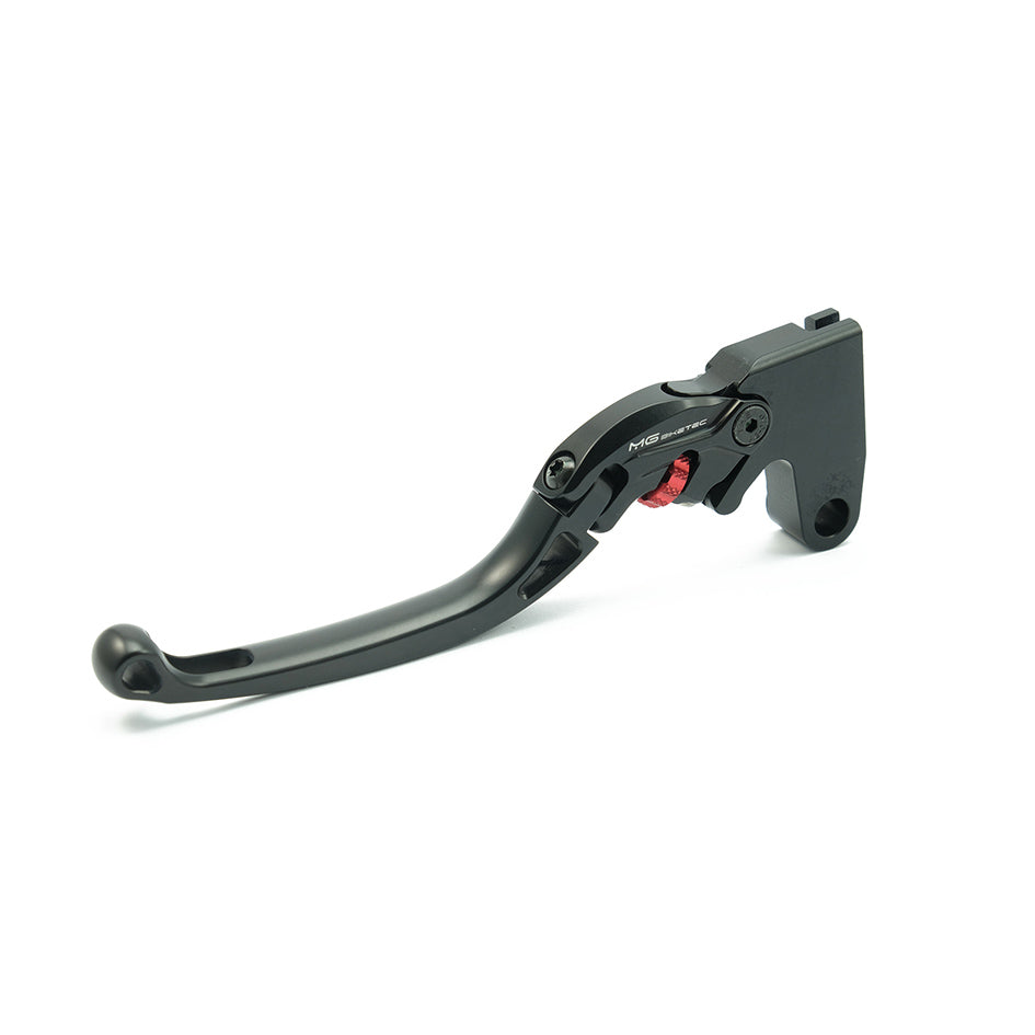 MG Biketec ClubSport Clutch Lever, long - black with Red adjuster (4232-917520)