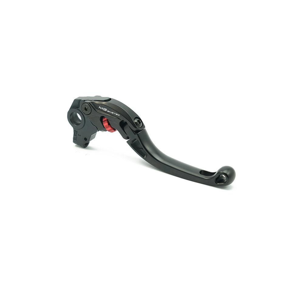 MG Biketec ClubSport Brake Lever, short - black with Red adjuster (4233-155008)