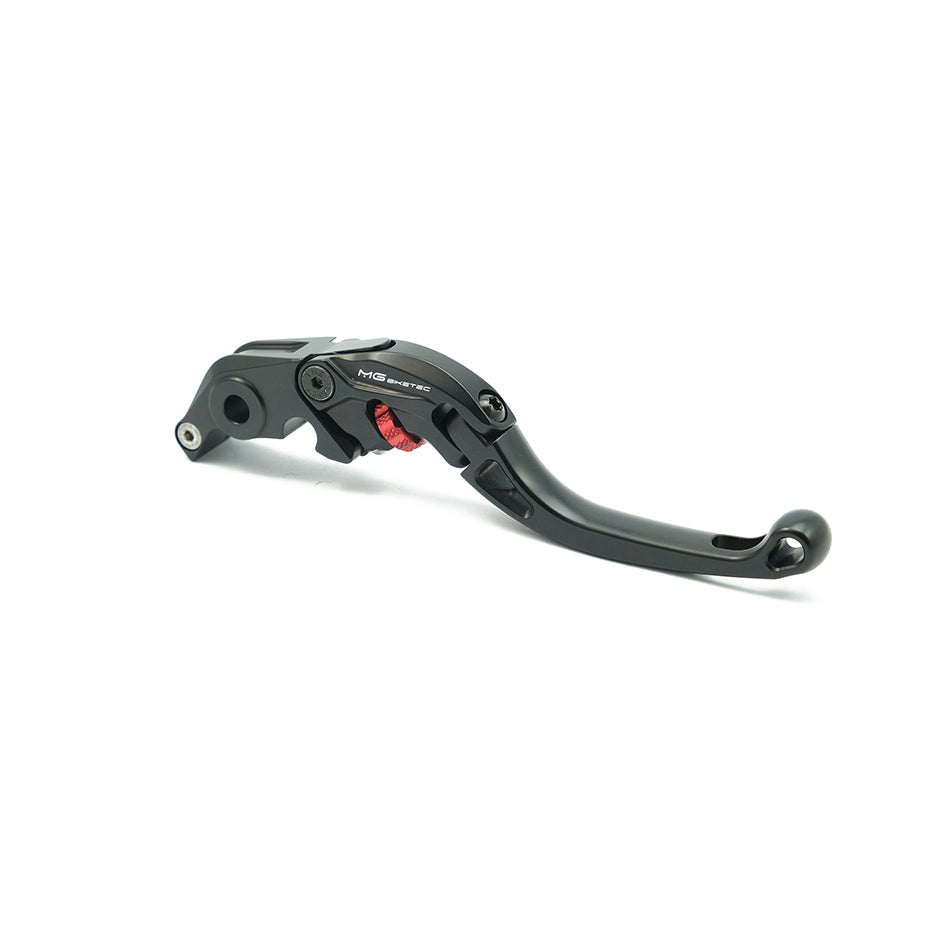 MG Biketec ClubSport Brake Lever, short - black with Red adjuster (4233-156508)
