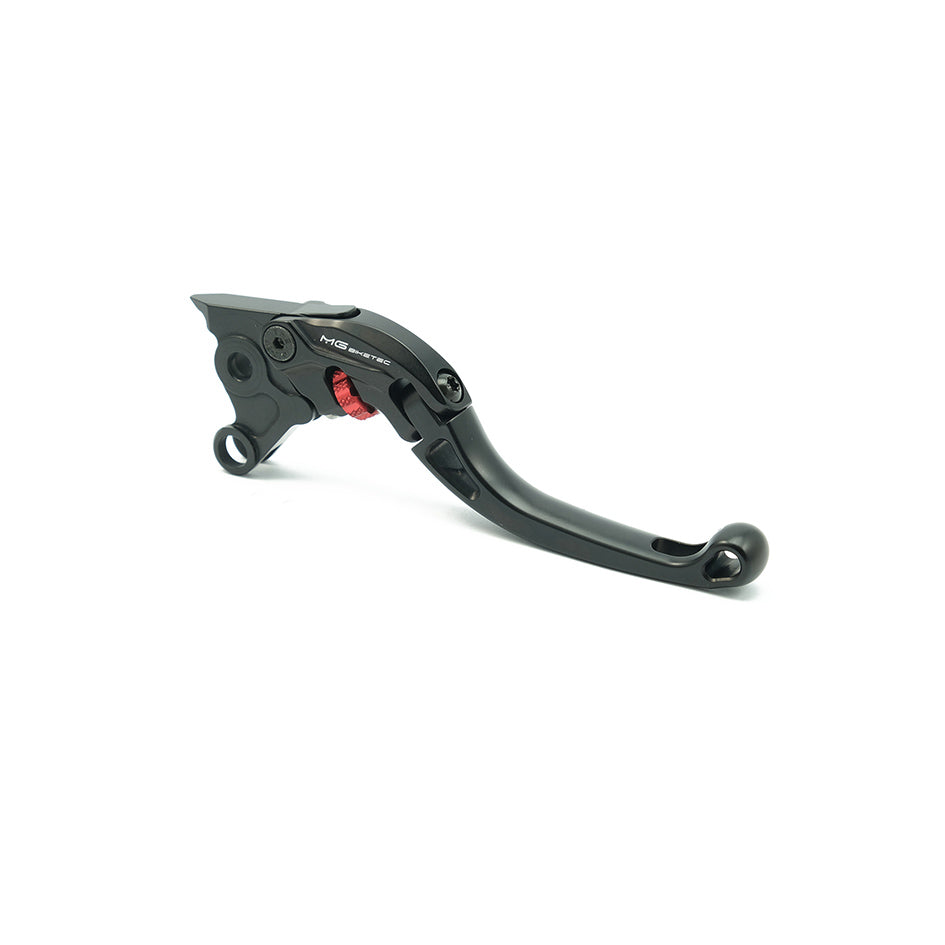 MG Biketec ClubSport Brake Lever, short - black with Red adjuster (4233-157005)