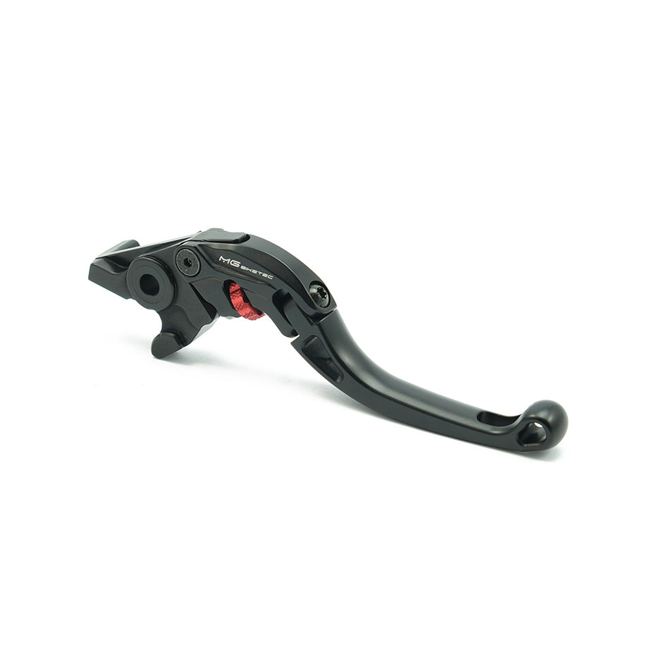 MG Biketec ClubSport Brake Lever, short - black with Red adjuster (4233-254000)