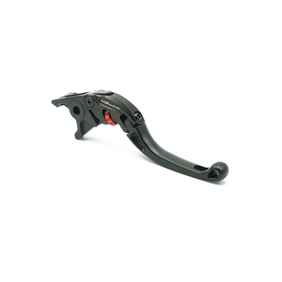 MG Biketec ClubSport Brake Lever, short - black with Red adjuster (4233-367003)