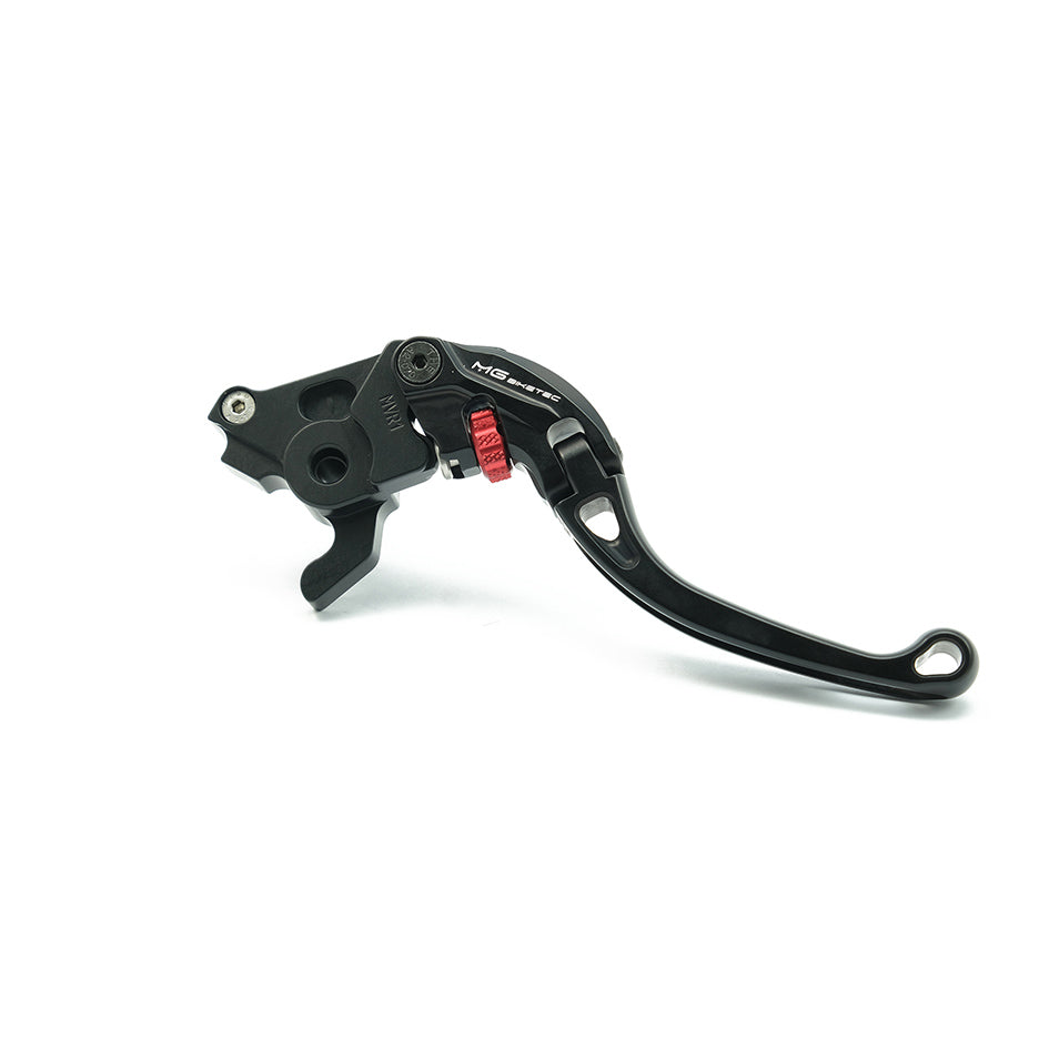 MG Biketec ClubSport Brake Lever, short - black with Red adjuster (4233-457003)