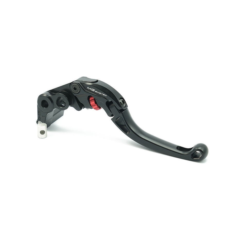 MG Biketec ClubSport Brake Lever, short - black with Red adjuster (4233-855008)