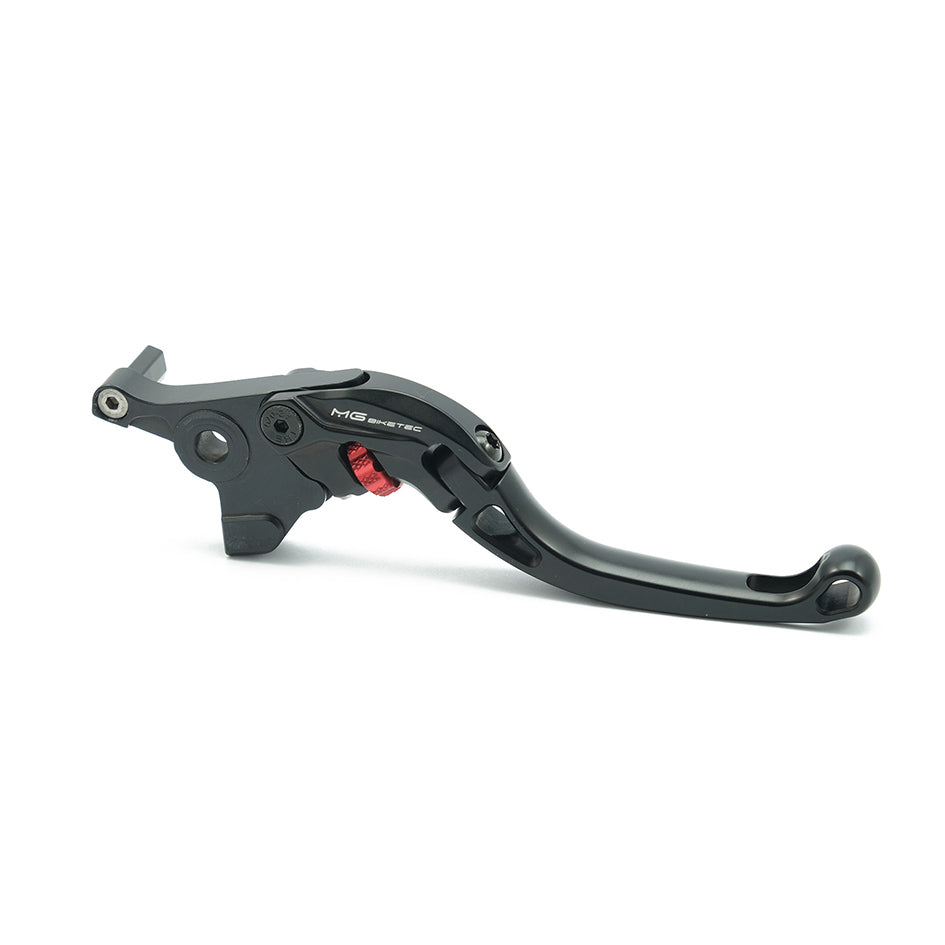 MG Biketec ClubSport Brake Lever, short - black with Red adjuster (4233-997006)