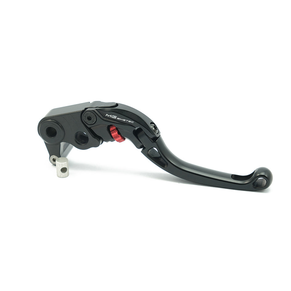 MG Biketec ClubSport Brake Lever, short - black with Red adjuster (4233-997015)