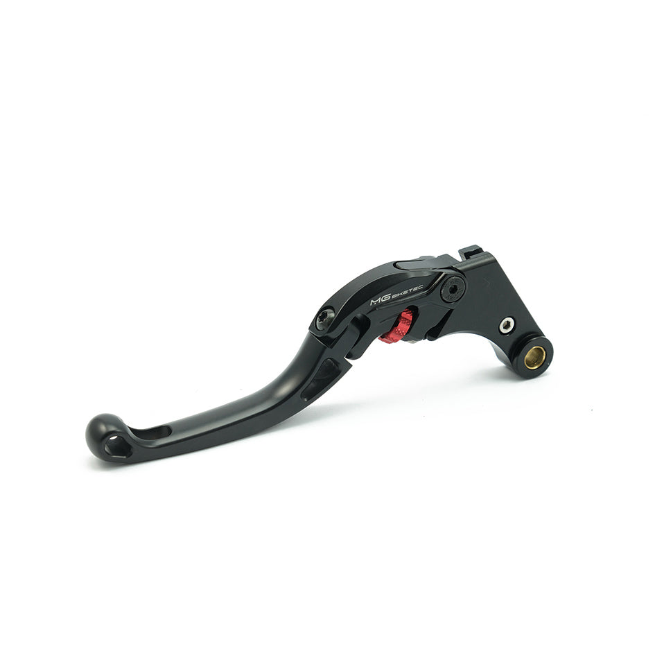 MG Biketec ClubSport Brake Lever, short - black with Red adjuster (4233-087015)