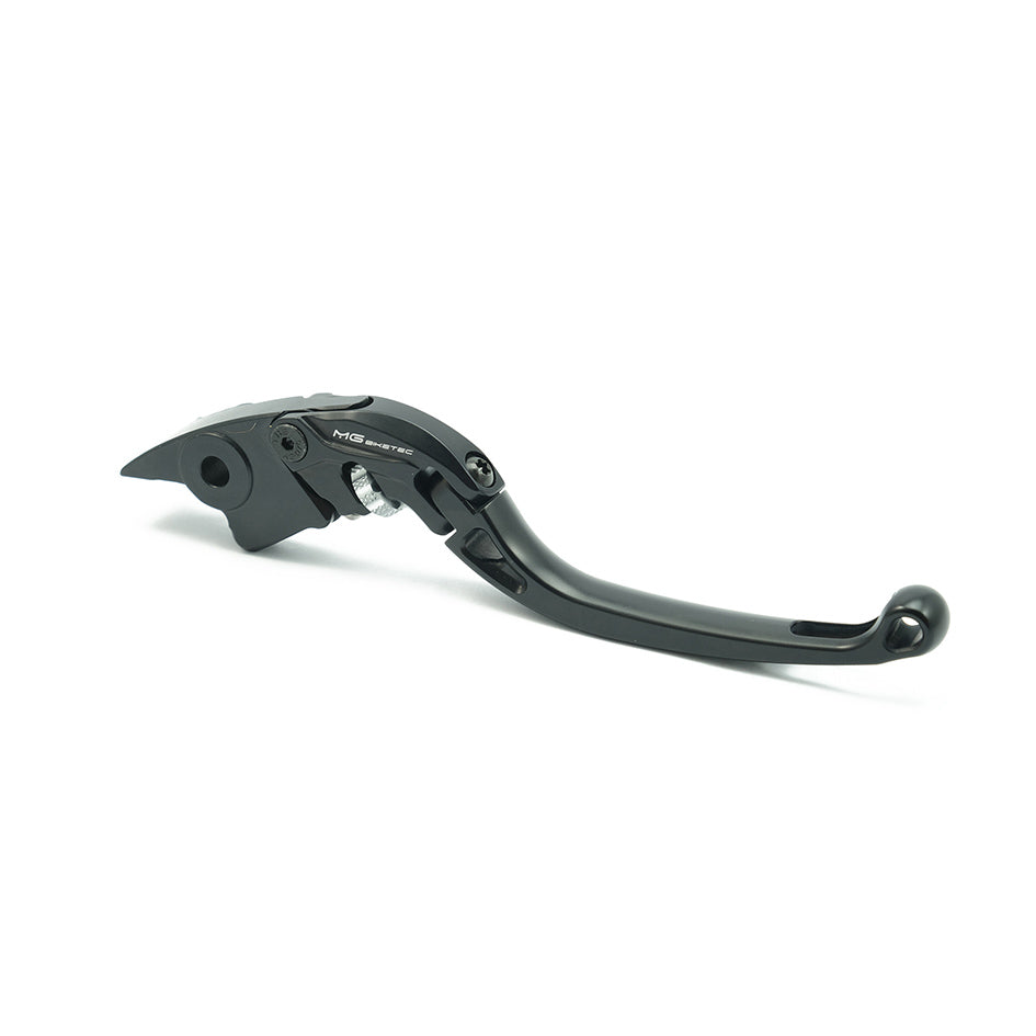 MG Biketec ClubSport Brake Lever, long - black with Matt Silver adjuster (4241-254003)