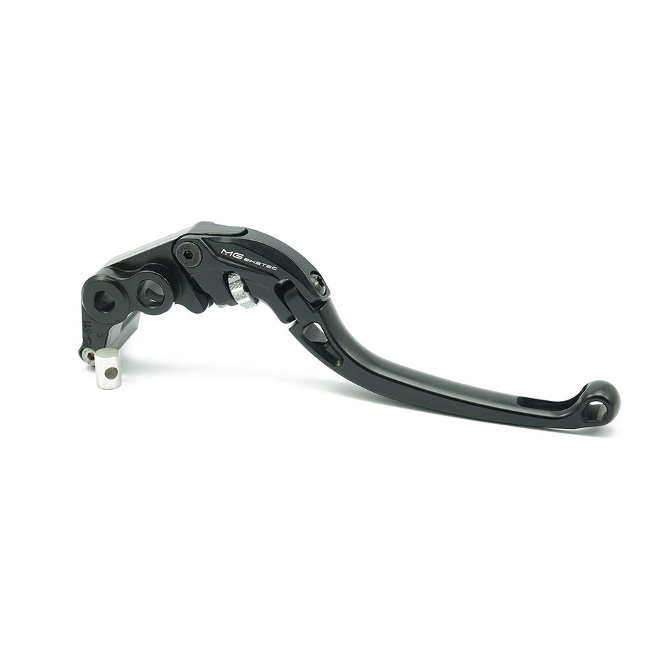 MG Biketec ClubSport Brake Lever, long - black with Matt Silver adjuster (4241-855008)