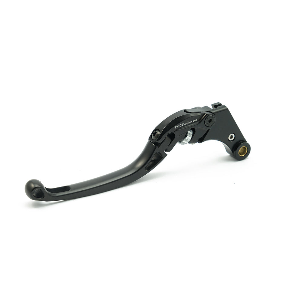 MG Biketec ClubSport Brake Lever, long - black with Matt Silver adjuster (4241-087015)