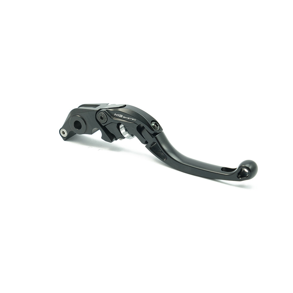 MG Biketec ClubSport Brake Lever, short - black with Matt Silver adjuster (4243-156508)