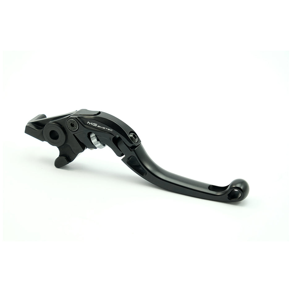 MG Biketec ClubSport Brake Lever, short - black with Matt Silver adjuster (4243-254000)