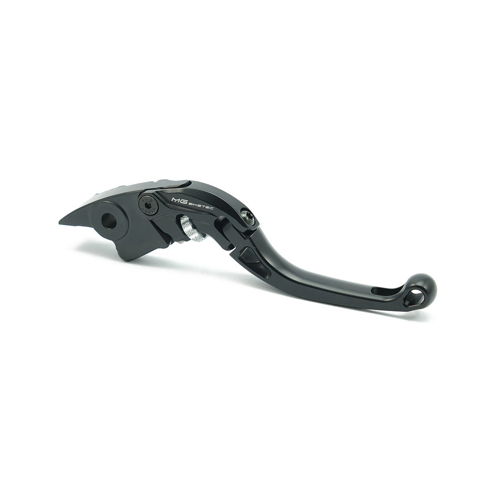 MG Biketec ClubSport Brake Lever, short - black with Matt Silver adjuster (4243-254003)