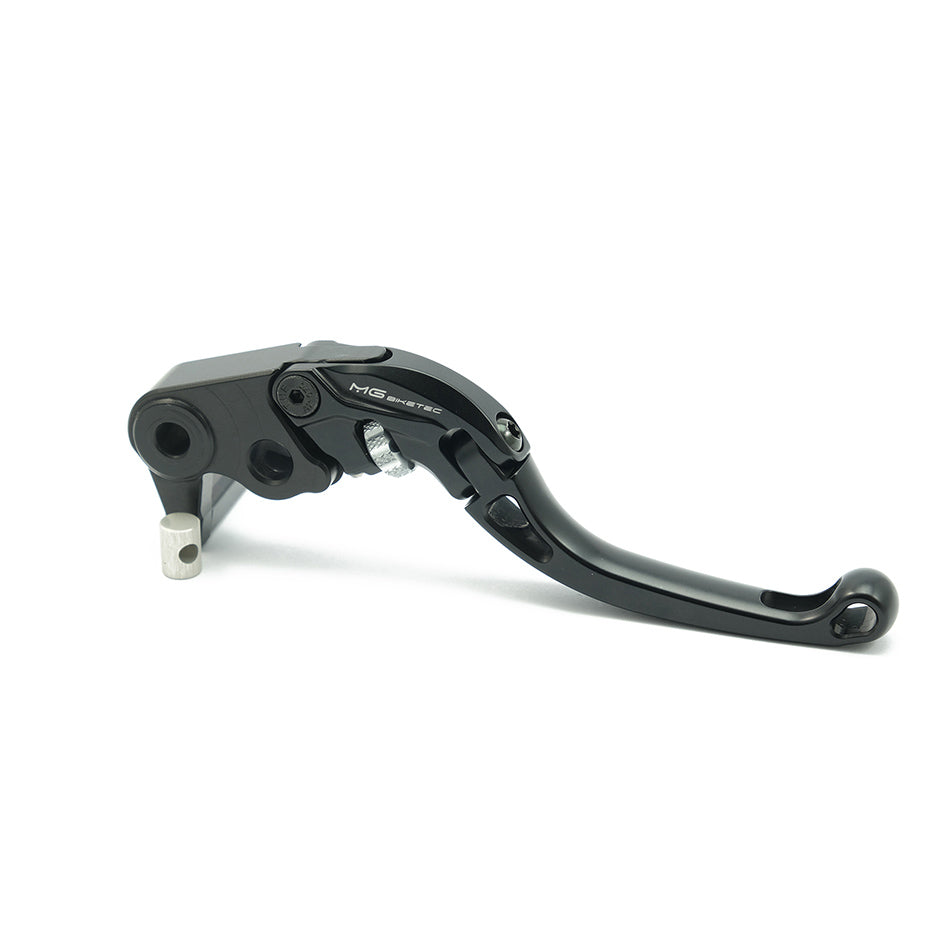 MG Biketec ClubSport Brake Lever, short - black with Matt Silver adjuster (4243-997015)