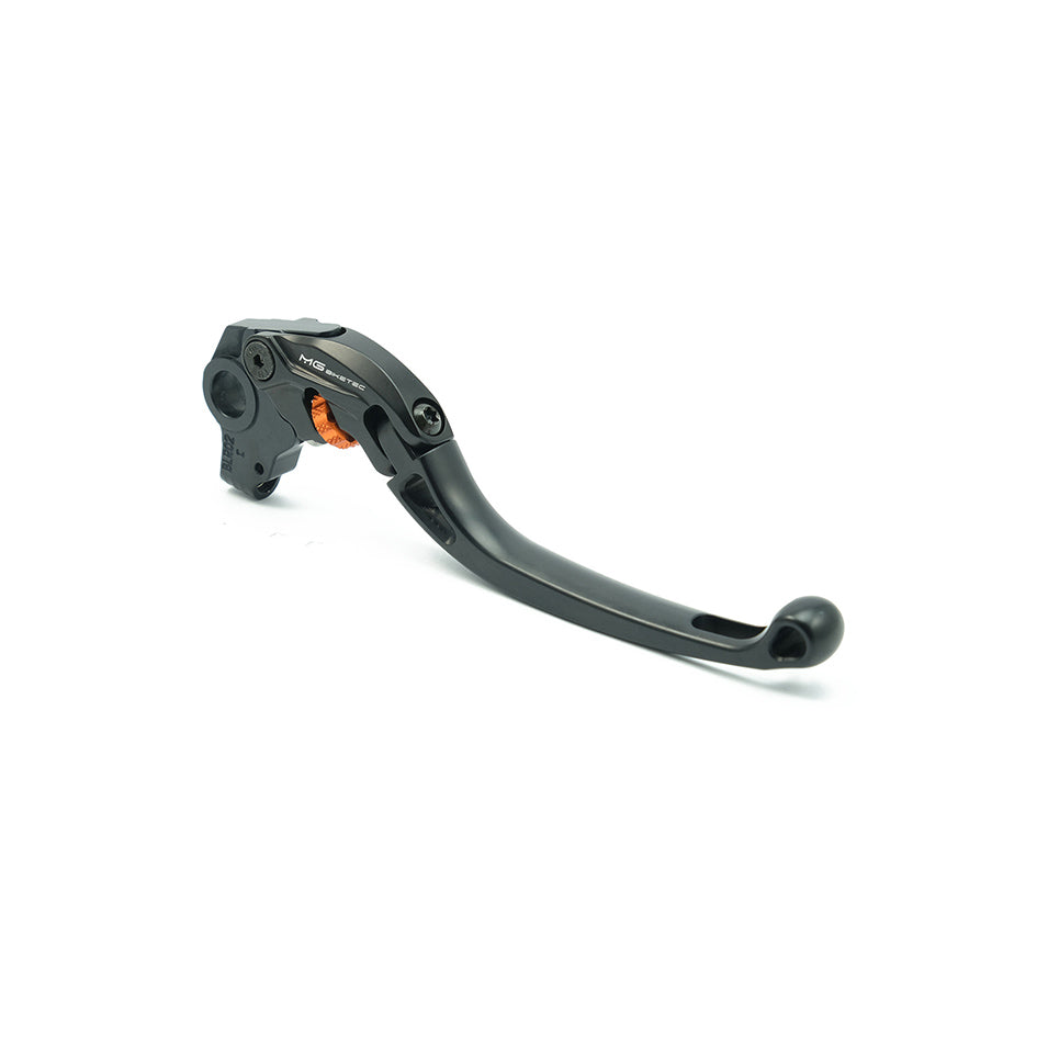 MG Biketec ClubSport Brake Lever, long - black with Orange adjuster (4271-155008)
