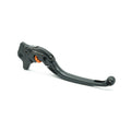 MG Biketec ClubSport Brake Lever, long - black with Orange adjuster – Yamaha YZF-R125 2011–2018