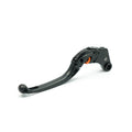 MG Biketec ClubSport Clutch Lever, long - black with Orange adjuster (4272-087014)