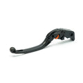 MG Biketec ClubSport Clutch Lever, long - black with Orange adjuster (4272-657005)