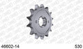 AFAM Front Sprocket, 530 (OE Pitch), Steel - 14T (orig size) – Cagiva Elefant 900 1990