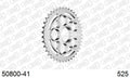 AFAM Rear Sprocket, 525 (OE Pitch), Steel - 41T, 104 links reqd