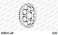 AFAM Rear Sprocket, 530 (OE Pitch), Steel - 40T (orig size) (50900-40)