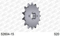 AFAM Front Sprocket, 520 (OE Pitch), Steel - 15T (orig size) (52604-15)