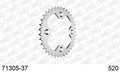 AFAM Rear Sprocket, 520 (OE Pitch), Steel - 37T, 96 links reqd (71305-37)
