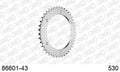AFAM Rear Sprocket, 530 (OE Pitch), Steel - 43T (orig size) (86601-43)