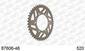 AFAM Rear Sprocket, 520 conversion, Alu - 46T, 116 links reqd