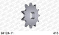 AFAM Front Sprocket, 415 (OE Pitch), Steel - 11T, 94 links reqd