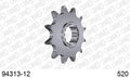 AFAM Front Sprocket, 520 (OE Pitch), Steel - 12T (orig size) (94313-12)