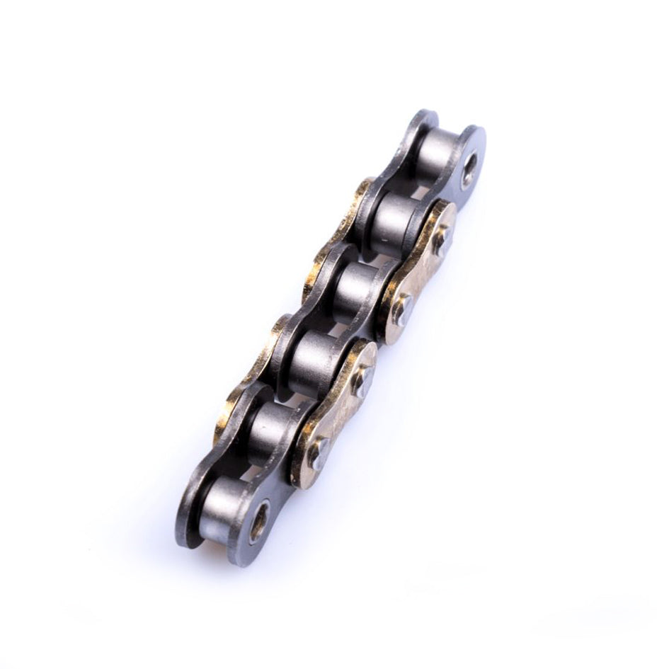 AFAM MX reinforced Gold chain, 520 pitch, 116 links (orig len) for sprockets 13/50 links