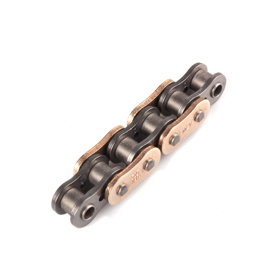 AFAM Premium XS-ring Hyper reinforced Gold chain, 525 pitch, 124 links (orig len) for sprockets 16/42 links