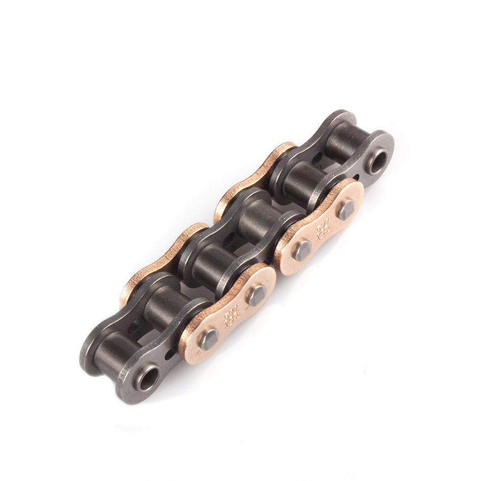 AFAM Premium XS-ring super reinforced Gold chain, 530 pitch, 112 links (orig len) for sprockets 17/46 links
