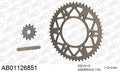 AFAM MX Racing GP Chain & Self CleaningAlu Sprocket Kit, 520 (OE Pitch) - Gold 114 link MX Racing GP chain, 13T steel/51T Alu sprockets – Honda CRF250R / RX 2004–2009