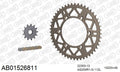 AFAM MX reinforced Chain & Self CleaningAlu Sprocket Kit, 520 (OE Pitch) - Gold 112 link MX reinforced chain, 13T steel/49T Alu sprockets – Suzuki RM250 1996–2003