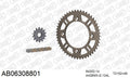 AFAM MX Racing Chain & Self CleaningAlu Sprocket Kit, 428 (OE Pitch) – Husqvarna TC85 2017 / KTM 85 SX 2004–2017