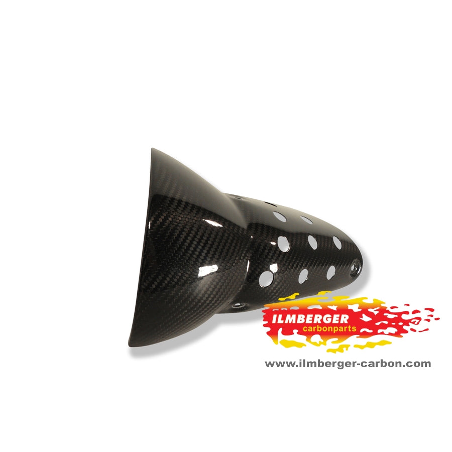 Ilmberger Carbon Front Silencer/Exhaust Protector – BMW K1300R 2009–2017 / BMW K1300S 2009–2017