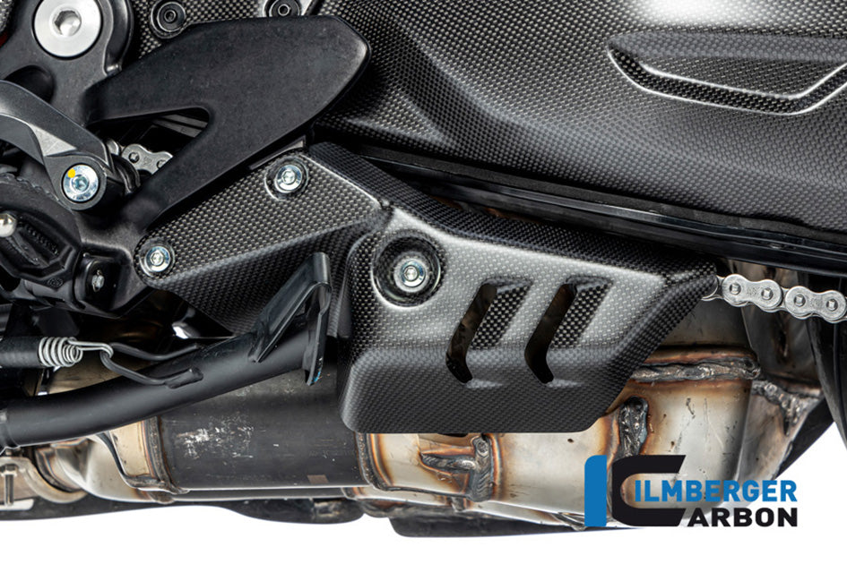Ilmberger Carbon Exhaust Cover LH (Matt Finish)
