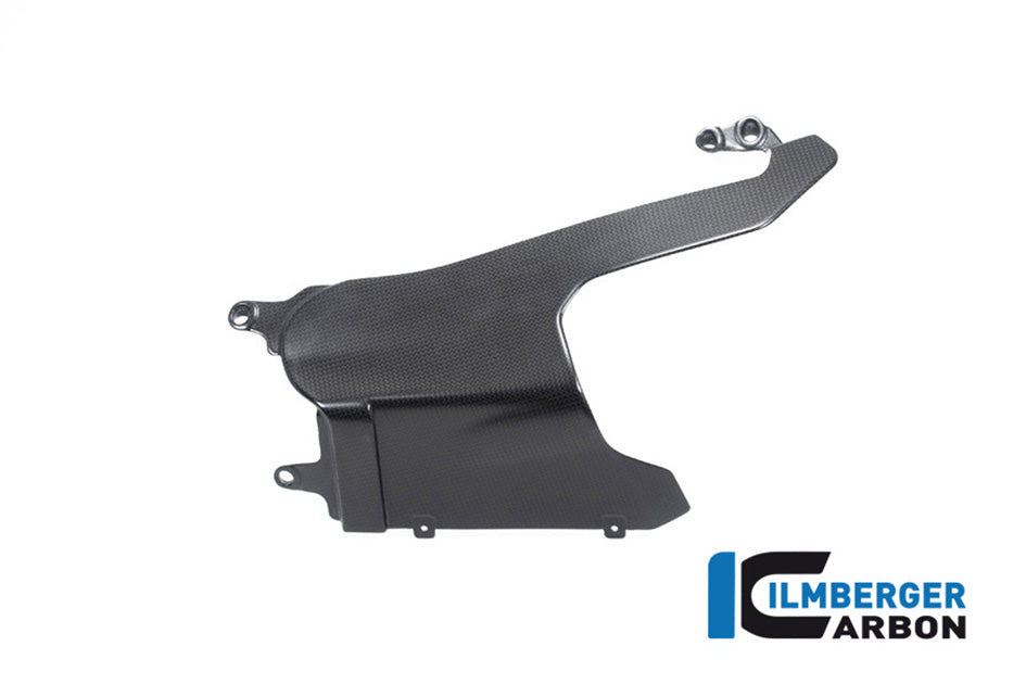 Ilmberger Carbon Exhaust Cover (On The Left Bellypan) (Matt Finish) - (V4 / S Models)