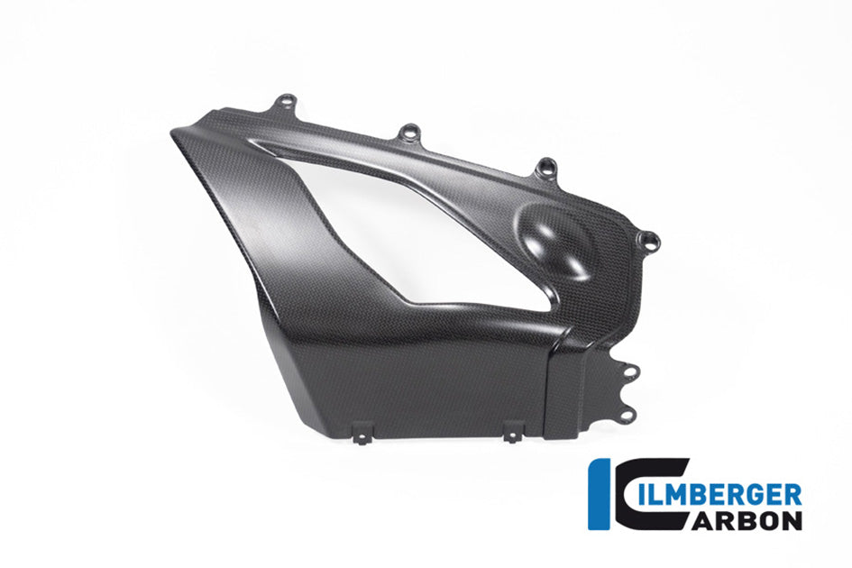 Ilmberger Carbon Exhaust Cover (On The Right Bellypan) (Matt Finish) - (V4 / S Models)
