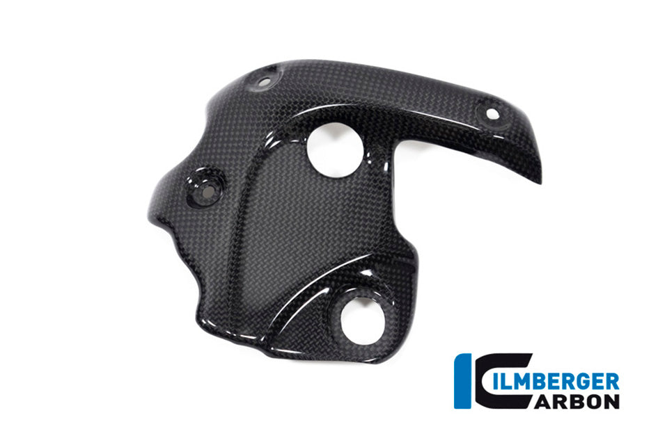 Ilmberger Carbon Exhaust Protector On The Manifold - Gloss Finish