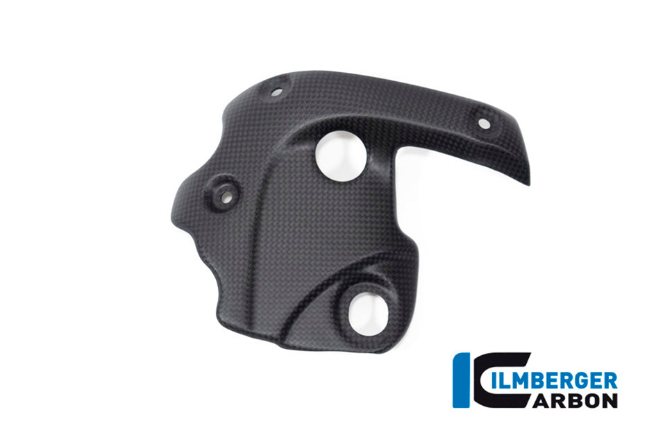 Ilmberger Carbon Exhaust Protector On The Manifold - Matt Finish