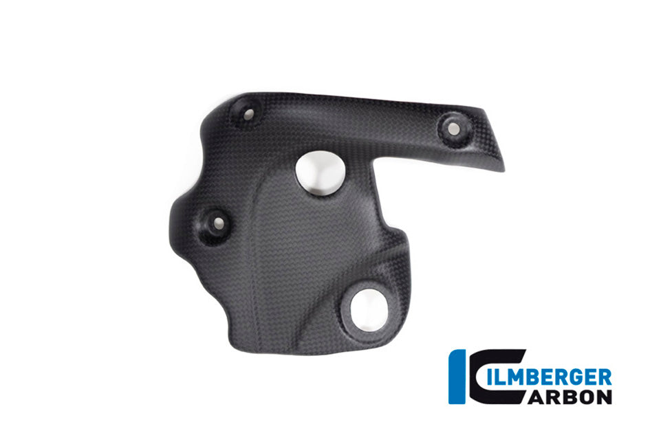 Ilmberger Carbon Exhaust Protector On The Manifold - Matt Finish