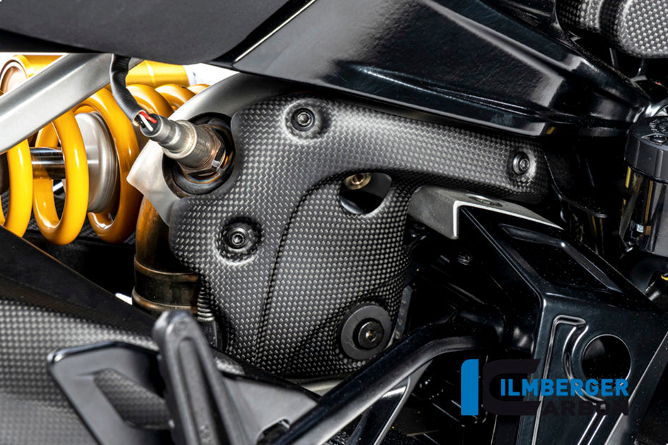 Ilmberger Carbon Exhaust Protector On The Manifold - Matt Finish