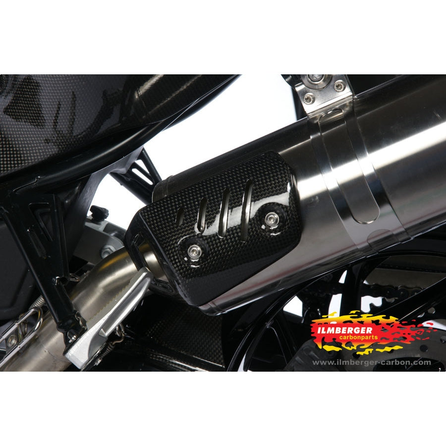 Ilmberger Carbon Front Silencer Protector – BMW F800R 2009–2019