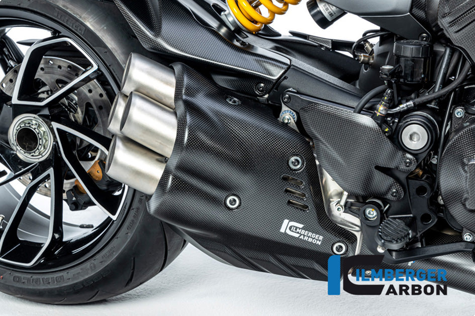 Ilmberger Carbon Exhaust Protector (Matt Finish)