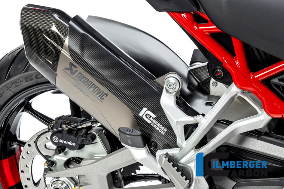 Ilmberger Carbon Heatshield for Akrapovic Exhaust (Matt) - RS & Pikes Peak models only